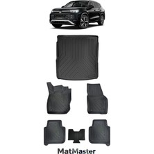 MatMaster Volkswagen Tayron 2025 Model 5d Premium Ekstra Havuzlu Paspas ve Bagaj Havuzu Set