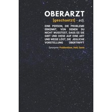 Starseven Oberarzt Geschätzt: Notizbuch Inkl. To Do Liste | Das Perfekte Geschenk Für Männer, Die Im Op Das S