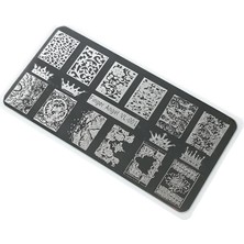 Starseven Nail Stamping Baskı Plakası VL01
