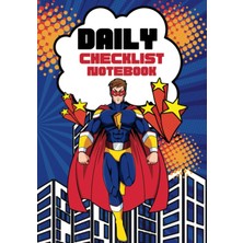 Starseven Independently Published Daily Checklist - Superhero Cover: Checklist To Help Kids