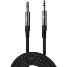 Starseven Juo Stereo 3.5mm Trs Örgülü Aux Ses Kablosu 1 Metre