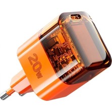 Starseven Pdateknoloji Azeada Linsu Adaptörü Turuncu PD-A31 (20W Tek Giriş, Başlık