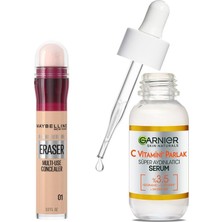 Starseven New York Instant Anti Age Eraser Kapatıcı - 01 Light & C Vitamini Parlak Süper Aydınlatı