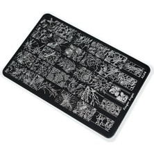 Starseven Nail Stamping Baskı Plakası Büyük Boy Xl F08