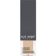 Starseven Alix Avien Liquid Foundation 304 Buff-Likit Fondöten Ten Makyajı-Doğal Parlak Etki Kremsi Yapı-Spf