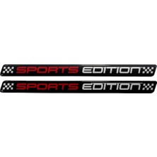 Starseven Sports Edition 3D Damalı Sticker