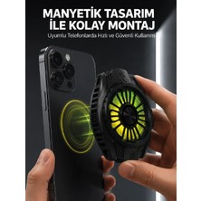 Twin Store Soğutma Teknolojili Rgb Işıklı Telefon Soğutucu
