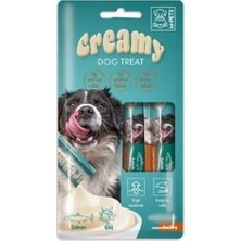 Starseven M-Pets Ödülü Creamy Somon Balikli Bi̇ftekli̇ 4X15GR
