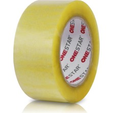 Starseven 5 Adet Onestar Koli Bandı 45 mm x 100 mt Şeffaf Güçlü Yapışkanlı Kopmayan Bant