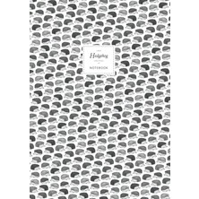 Starseven Hedgehog - Lined Pages - A4 - Premium: (White Edition) Fun 192 Lined Pages (A4 /