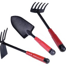 Starseven Feyzayapi Rodex Bahçe Seti Kürek Çapa Tırmık (3'lü Set)