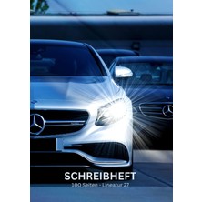 Starseven Independently Published Schreibheft: 100 Seiten - Lineatur 27: Din A4 - Liniert - Vielfältig Einset