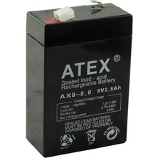 Uravas Store Ince Akü 6V 2.8AH Amper (5047)