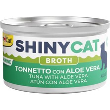 Starseven Gimcat Shinycat Broth Aloe Veralı Ton Balığı Maması, 70 Gram