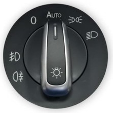 Starseven Far Anahtarı Auto Otomatik Krom 3C8941431A Vw Tiguan 2008-2011