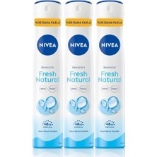 Starseven Nivea Kadın Sprey Deodorant Fresh Ter Kokusuna Karşı 48 Saat Deodorant Koruması 200MLX3ADET