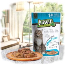 Starseven Jungle Pouch Somonlu Jelli Yaş Maması, 100 G