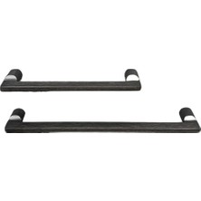 Starseven System 9393 Kulp Fırçalı Füme Renk 320 mm Çok Renkli