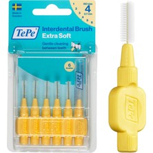 Starseven Tepe Blister X-Soft 0.7 mm - Sari Arayüz Fırçası (1x 6 Adet)