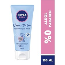 Starseven Nivea Baby Pişik Önleyici 100 Ml, Hassas Bebek Cilt, Bebek Bakımı,panthenol ile Cilt Tahrişi Ö