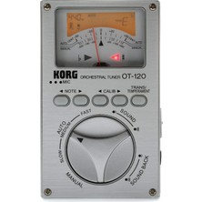 Starseven Korg Eko OT-120 Siyah Orkestra Için Kromatik Akort