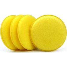 Starseven Wonkey - 4 Adet Pasta Cila Wax Pedi Süngeri, Araba Torpido Parlatma Temizleme Aplikatörü