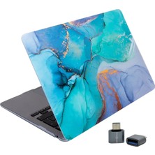 Starseven D15 Kristal Parlak Tpu | Mermer Desenli Baskı Ince Sert Kapak La
