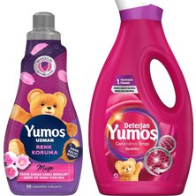 Starseven Yumoş Sıvı Canlandırıcı Renkliler 1690 ml + Yumoş Uzman Renk Koruma Yumuşatıcı 1200 ml