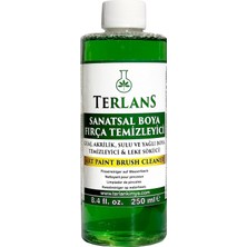 Starseven Terlans Sanatsal Boya Fırça Temizleyici 250 ml - Yağlı Akrilik Boya Temizleyici - Artist Brus