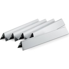 Starseven Weber Barbekü Genesis S Için Paslanmaz Çelik Aroma Çubuğu 17,6 x 2,2 x 9,65 Cm, Siyah, 5'li