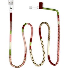 Starseven Vorson Handmade Candy Micro Data Kablosu, 100 cm
