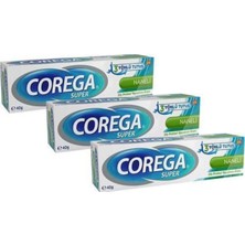 Starseven Corega Protez Yapıştırıcı Naneli 40GR x 3ADET 104563-3-1