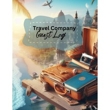 Starseven Independently Published Company Guest Log:simple Guest Log 100 Pages (8.5" x 11" Inches)