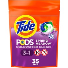 Starseven Tide Pods 3in1 Kapsül Çamaşır Deterjanı Bahar Esintisi 35 Kapsül