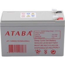 Twin Store Ataba AT-1290 12V 9AH Jel Akü