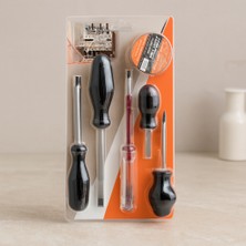 Uravas Store 6 Parça Tornavida Seti - Kontrol Kalemi & Elektrik Bantı
