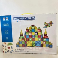 Twin Store SH59695 115 Parça Magnet Stan.seri̇ Renkli̇ Blok