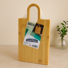 Uravas Store Bambu Kesme Tahtası Oval Kulplu 20X37 cm