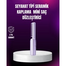Uravas Store Kablosuz USB Şarjlı Saç Düzleştirici Tarak – Seyahat Boy