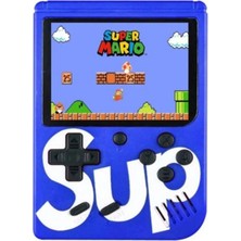Ronanna Buğz Taşınabilir Mini Atari Oyun Konsolu 400 Oyunlu Mavi Renk Bluetooth Yok - Elektronik