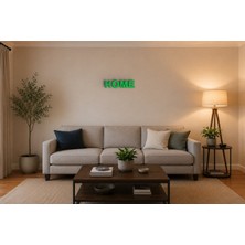 Boyutron Home Modern 3D Baskı Dekoratif Duvar Yazısı Tablo - Green - 15 cm Yükseklik