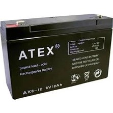 Uravas Store Ince Akü 6V 12AH Amper (5047)