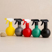 Uravas Store 350 ml Plastik Şeffaf Renkli Prizma Sprey Püskürtücü Şişe