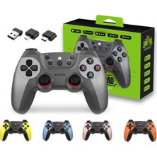 Ronanna Buğz Siyah Bluetooth Bağlantılı Kablosuz Gamepad Pc Uyumlu Garantisiz 1 Adet - Elektronik