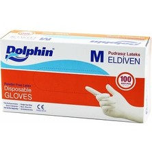 Uravas Store Broche  M  Pudrasız Muayene Eldiveni 100LÜ (5047)