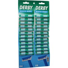 Uravas Store Derby Banyo Body Tek Bıçak Kartelalı Jilet 48PCS (5047)