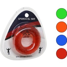 Uravas Store Halka Model Şeffaf - Renkli Sporcu Silikon El Yayı (5047)