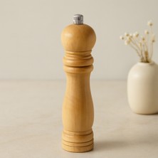 Uravas Store Ahşap Tuz ve Baharat Öğütücü 4.5 x 19.5 cm