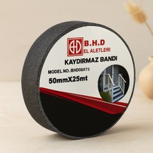 Uravas Store Kaydırmaz Bant 50MM x 25M Siyah