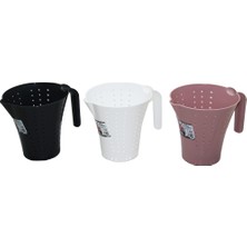 Uravas Store Kapaksız - Renkli Plastik Bakliyat Süzgeç